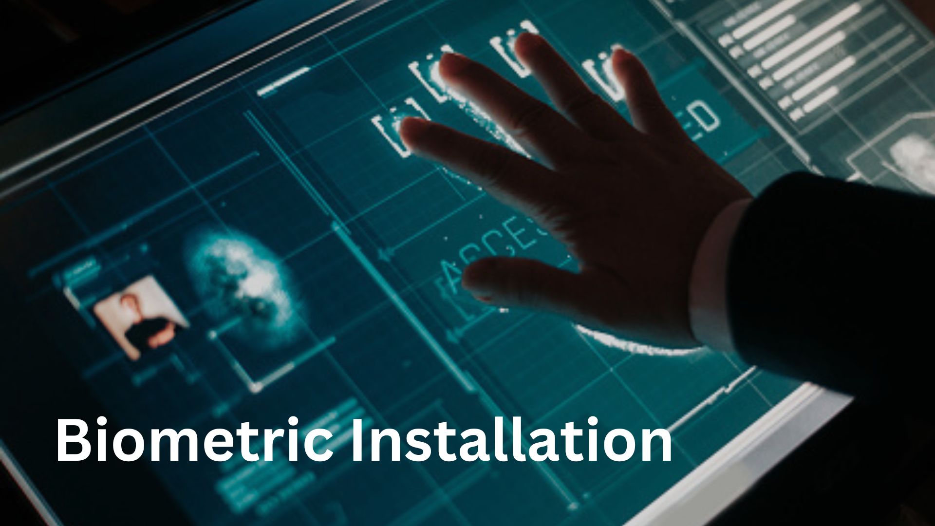 Biometric Installation 2 Biometric Installation